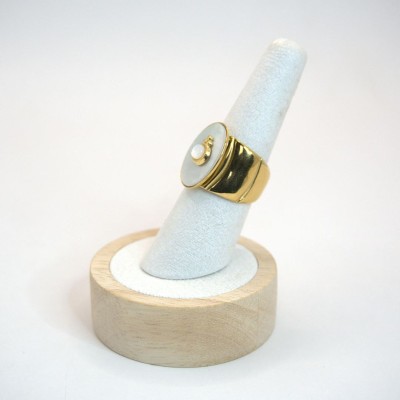 Ατσάλινο δαχτυλίδι με φίλντισι